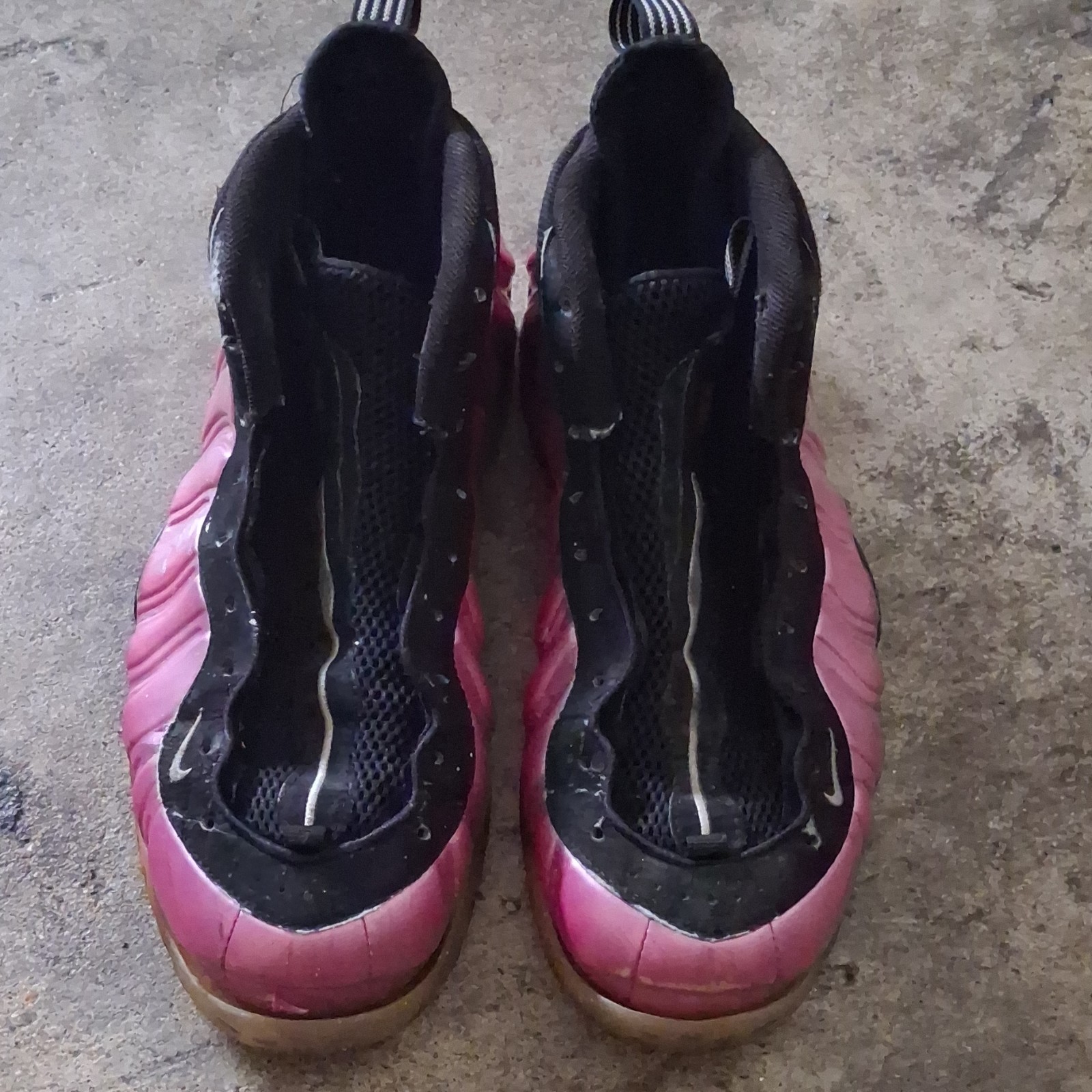 Nike Unisex Kids Pink/Black Lace Up Low Top Athletic Sneakers Closed Toe Nike Unisex Kids Pink/Black Lace Up Low Top Athletic Sneakers Closed Toe