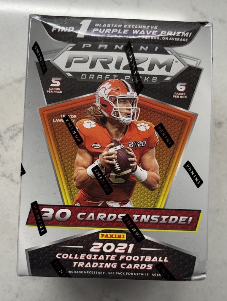 2021 Panini Prizm Draft Picks College Football - Sealed Blaster Box (6 Packs) 2021 Panini Prizm Draft Picks College Football - Sealed Blaster Box (6 Packs)