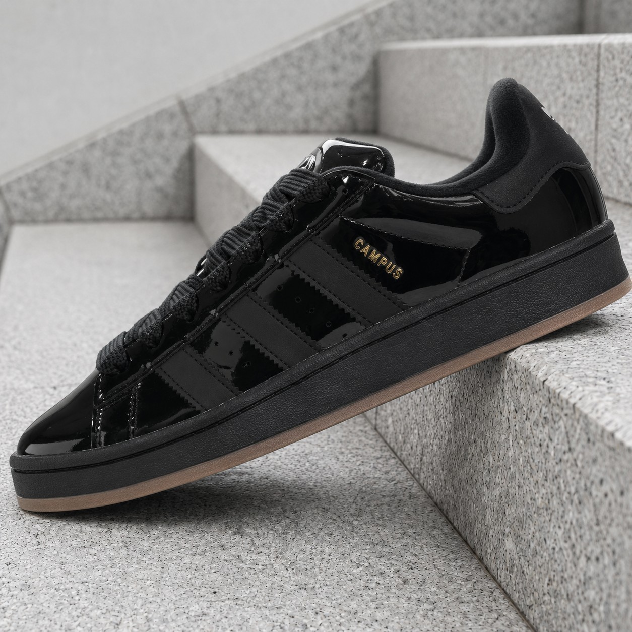 adidas Campus 00s Black Patent Leather KK4647 Men’s New adidas Campus 00s Black Patent Leather KK4647 Men’s New