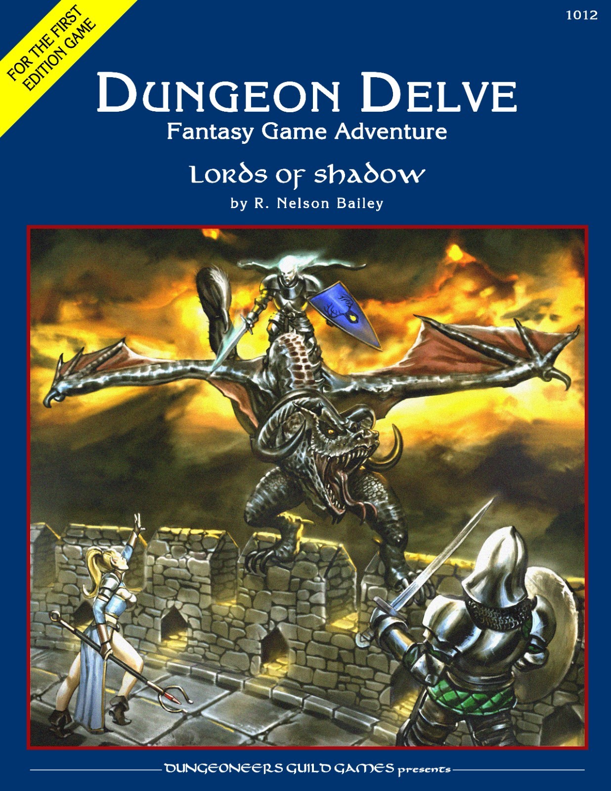 DUNGEON DELVE #6: Lords of Shadow (AD&D/D&D/OSR module)