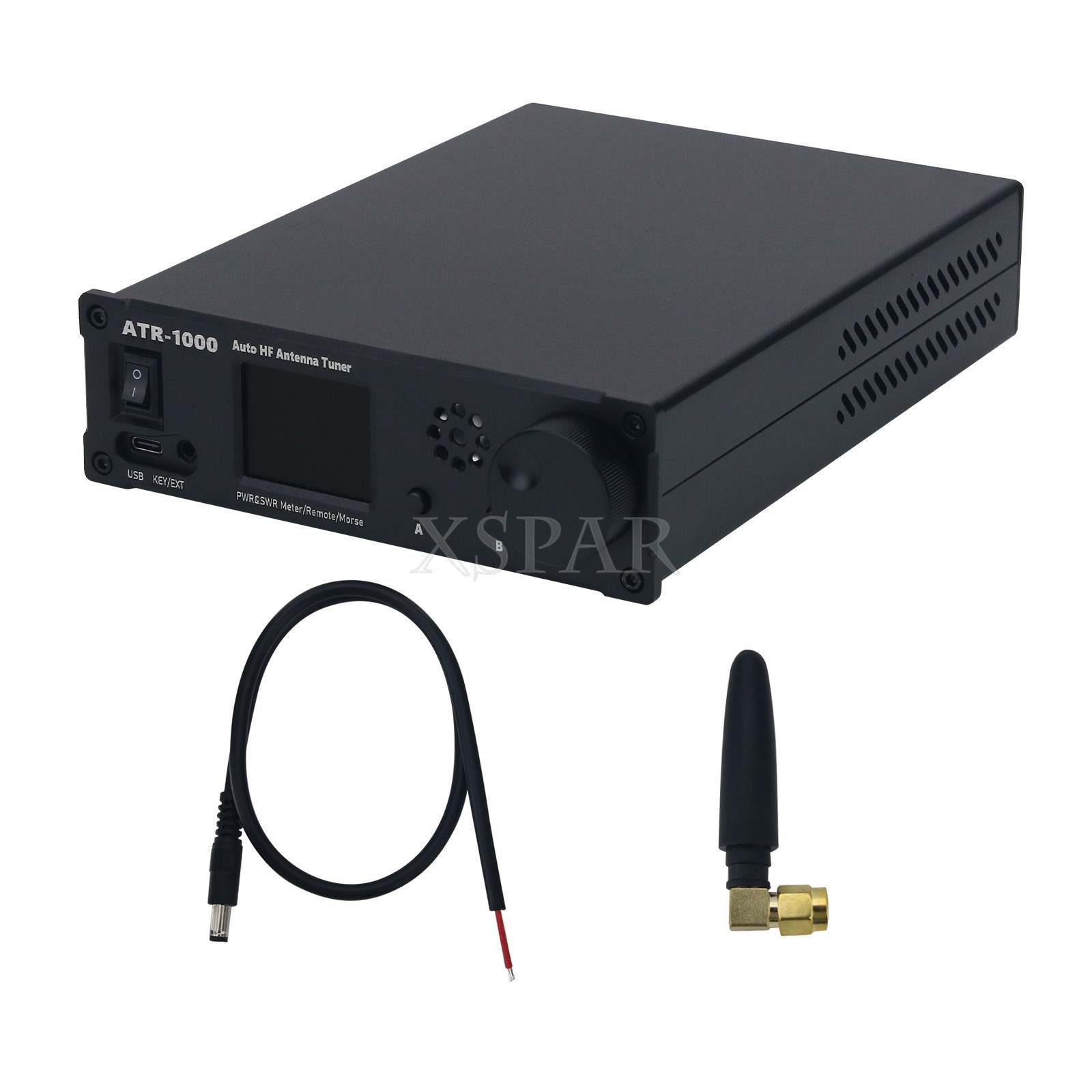 ATR-1000 1.8-30MHz 1000W Universal Auto HF Antenna Tuner Support for Shortwave