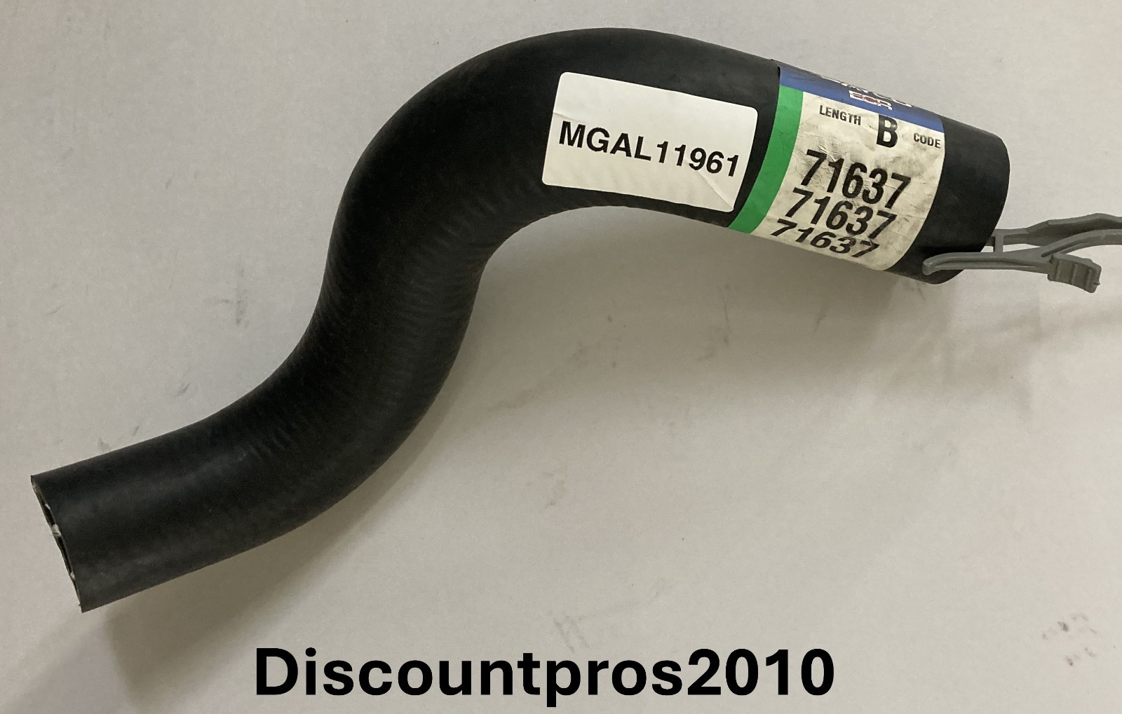 Dayco 71637 Lower Radiator Coolant Hose Ford Mazda Mercury Mitsubishi 1993-2011