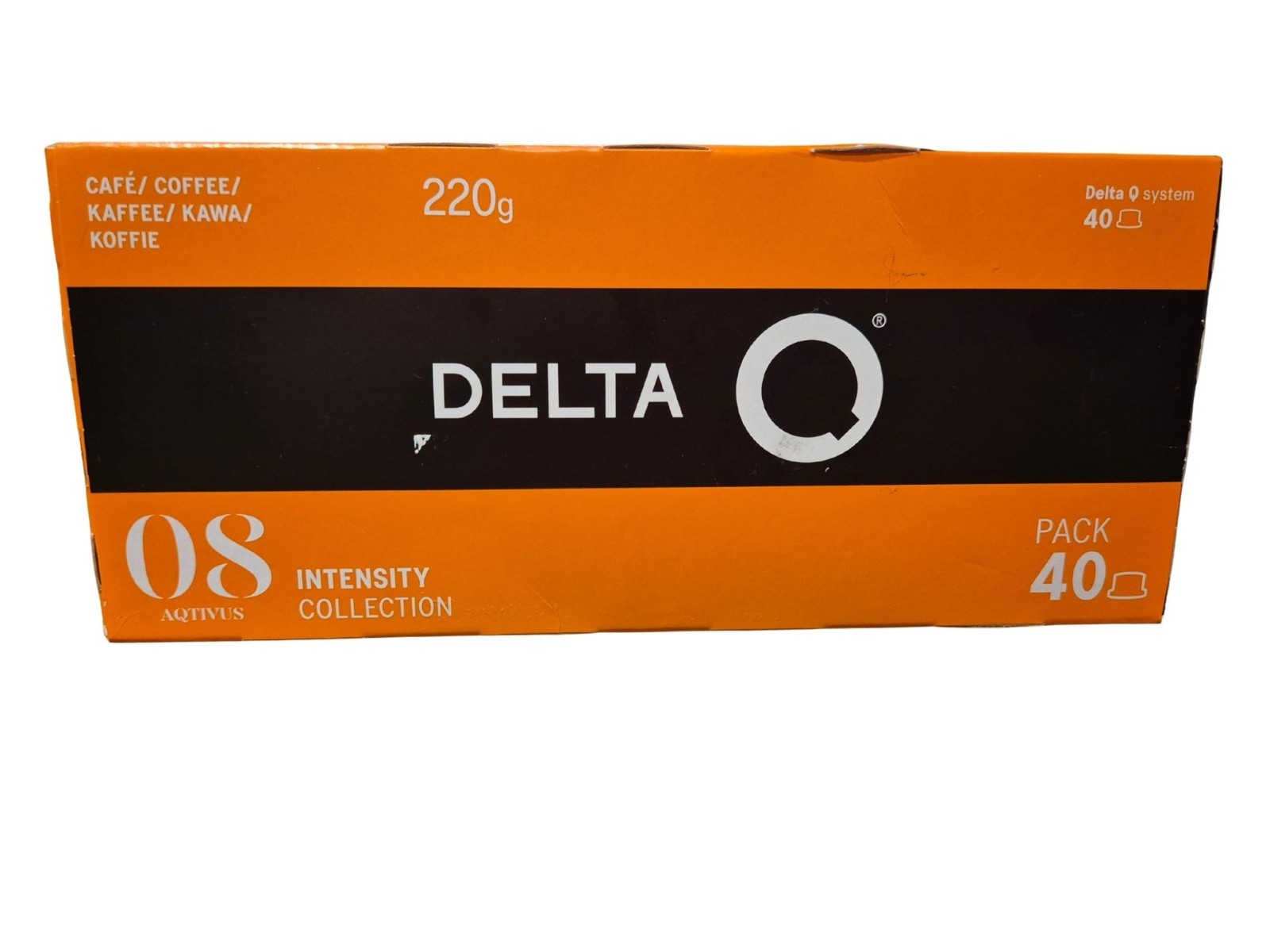 Delta Q Espresso Coffee Pods for Delta Q machines, aQtivus - 40 pods