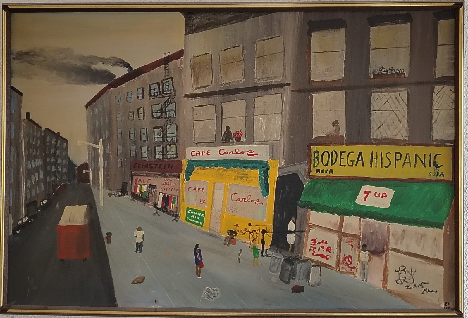  Post-Modern-  Harlem Renaissance......NYC - Signed EH 1976