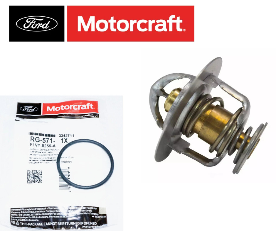 ✅ Genuine OEM Engine Coolant Thermostat for Ford 98-19 V10 6.8L Engine  RT-1195