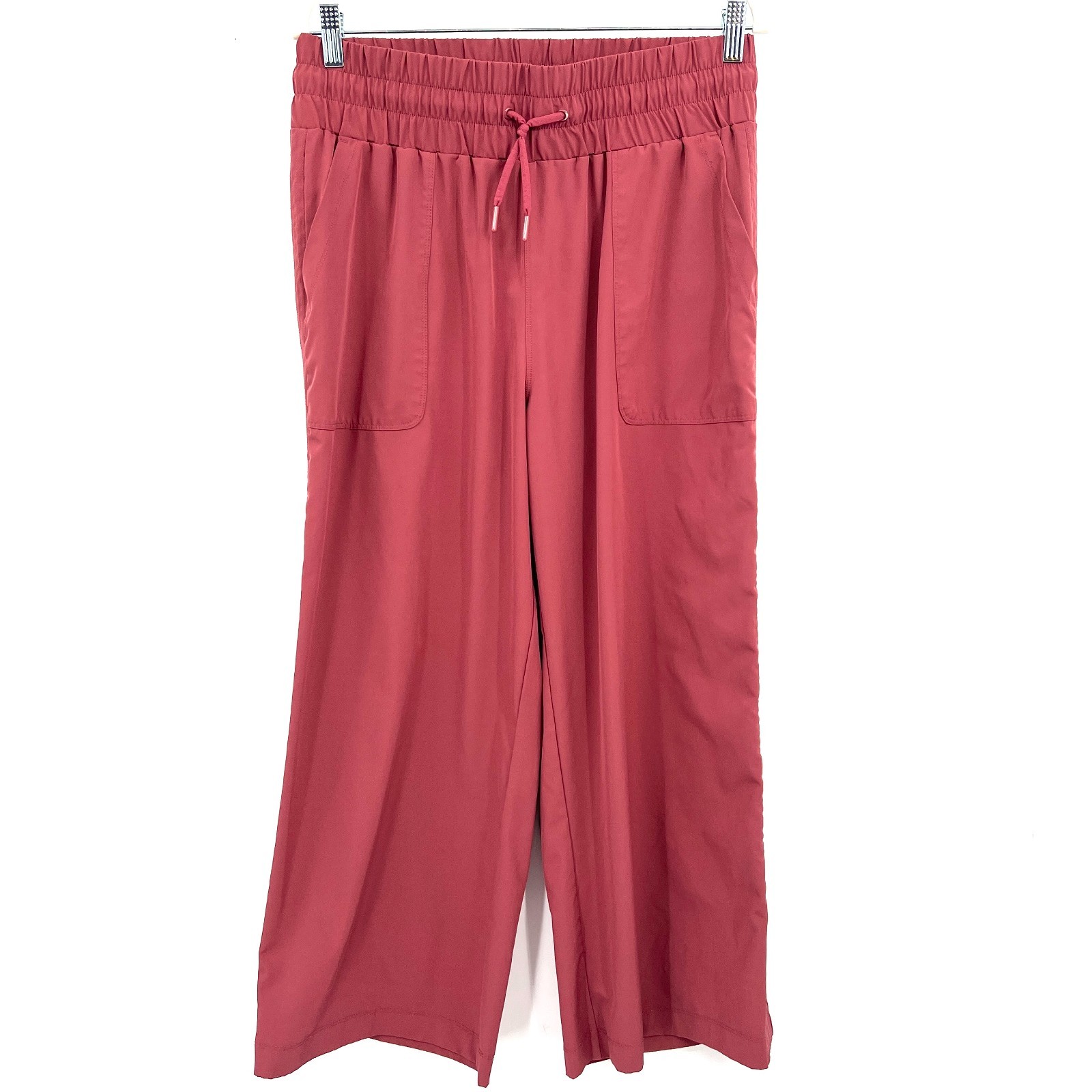 Mondetta wide leg activewear pants mauve athleisure outdoor gorpcore cropped L