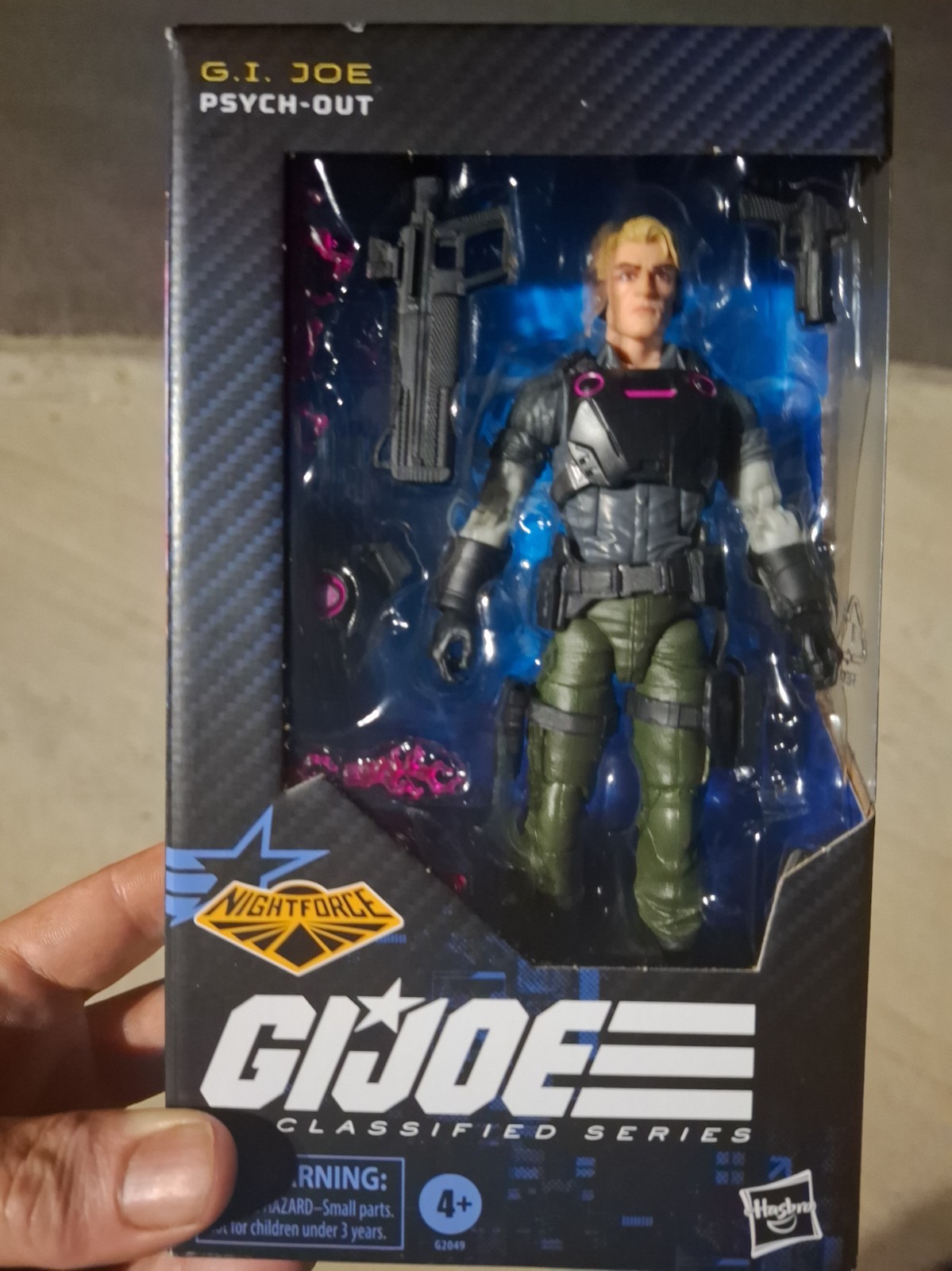 G.I. Joe Classified Series #215 Psyche-Out Night Force Walmart Exclusive NEW