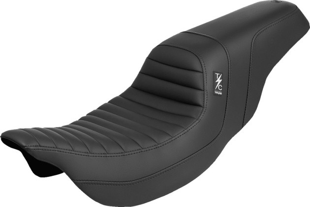 Saddlemen Thrashin\' Pro Series Tuck-N-Roll Seat #TS80807T Harley Davidson