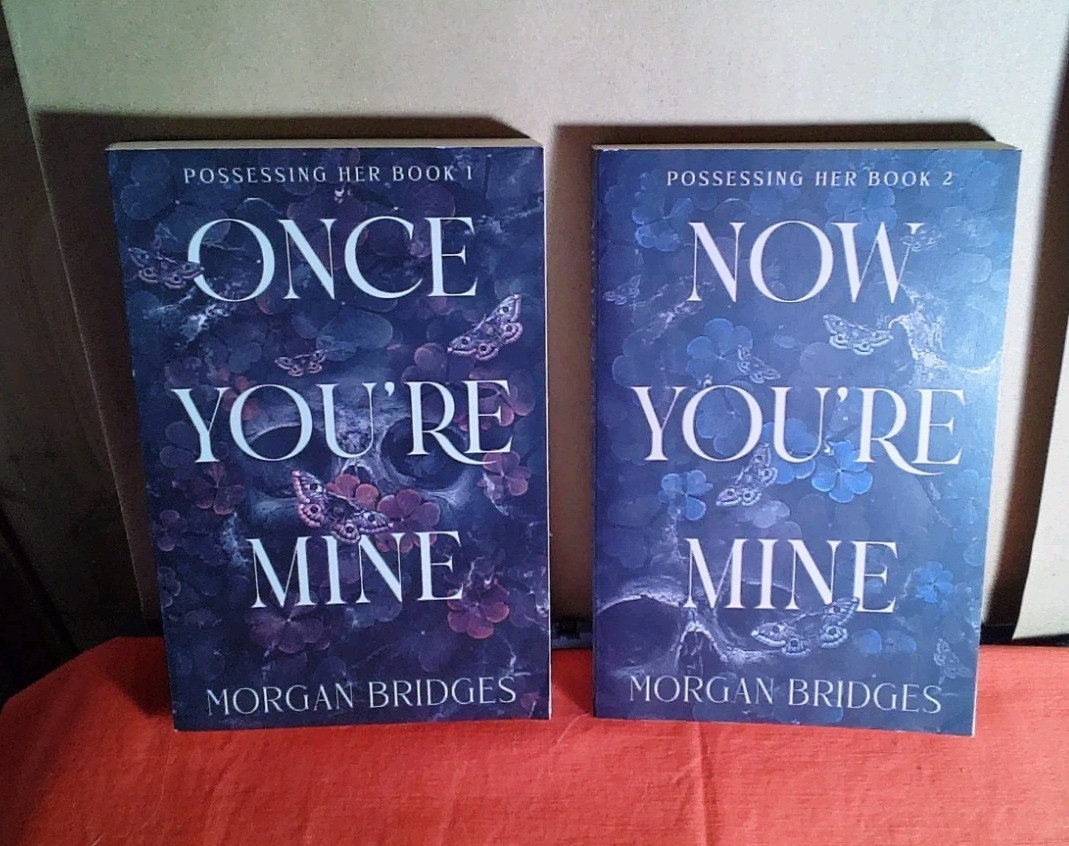 Once You\'re Mine And Now You\'re Mine 2 Book Set By Morgan Bridges Paperback NEW