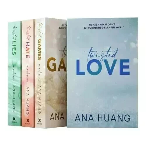 Twisted Series 4 Books Collection Set By Ana Huang NEW Paperback USA stock Twisted Series 4 Books Collection Set By Ana Huang NEW Paperback USA stock