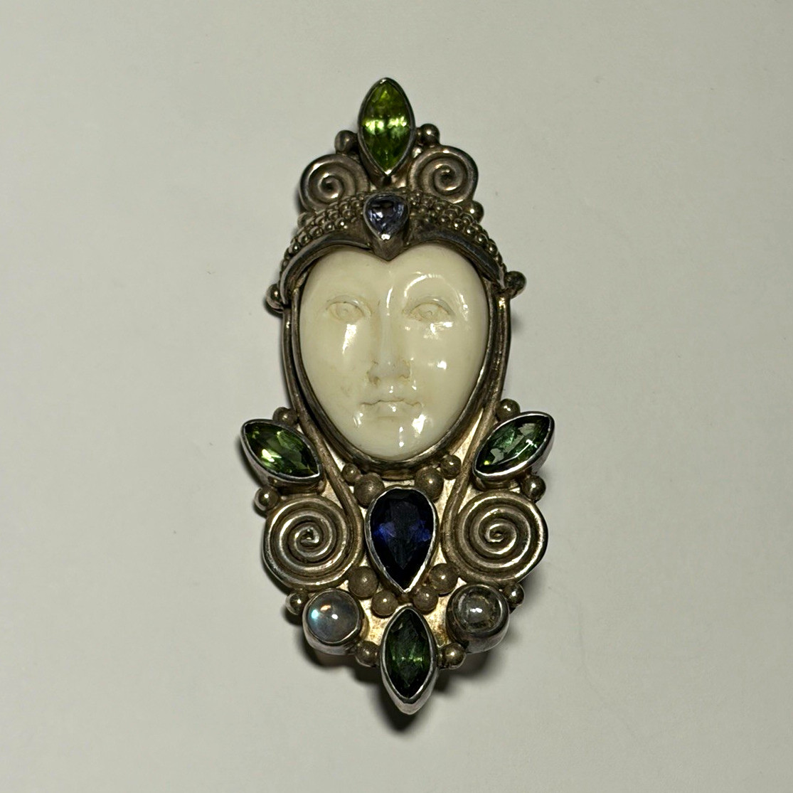 Sajen 925 Sterling Silver Gemstone Pendant Sajen 925 Sterling Silver Gemstone Pendant
