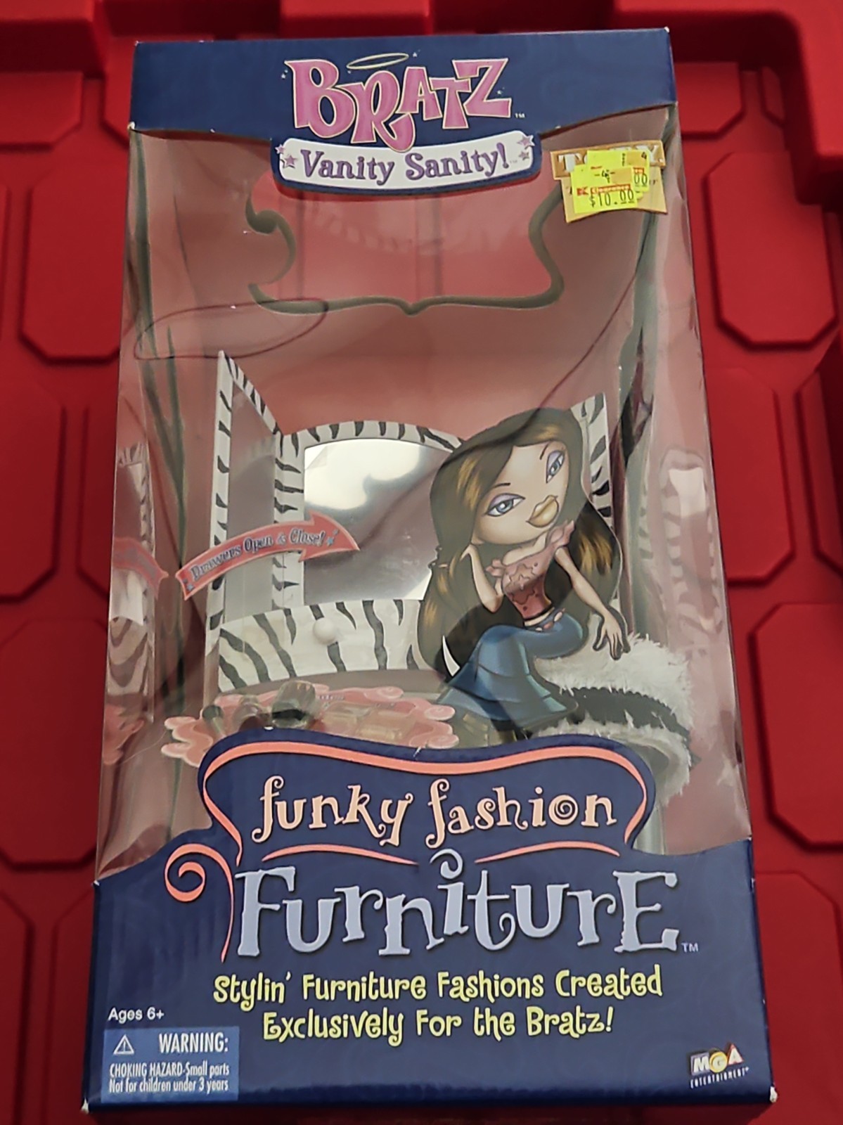 vintage 2003 Bratz Funky Fashion Furniture Vanity Sanity New Never Opened vintage 2003 Bratz Funky Fashion Furniture Vanity Sanity New Never Opened