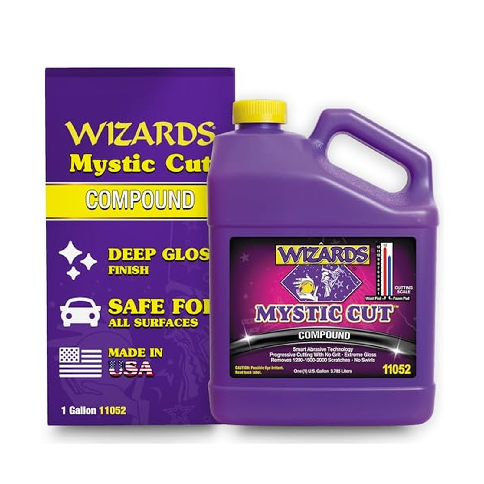 Wizards Mystic Cut Compound - Cutting Compound & Machine Glaze - 1 Gallon