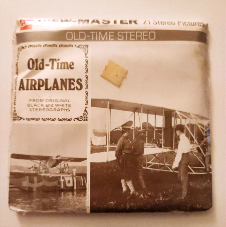 VTG 1976 SEALED View-Master GAF Old Time Airplanes Stereo 3 Reels