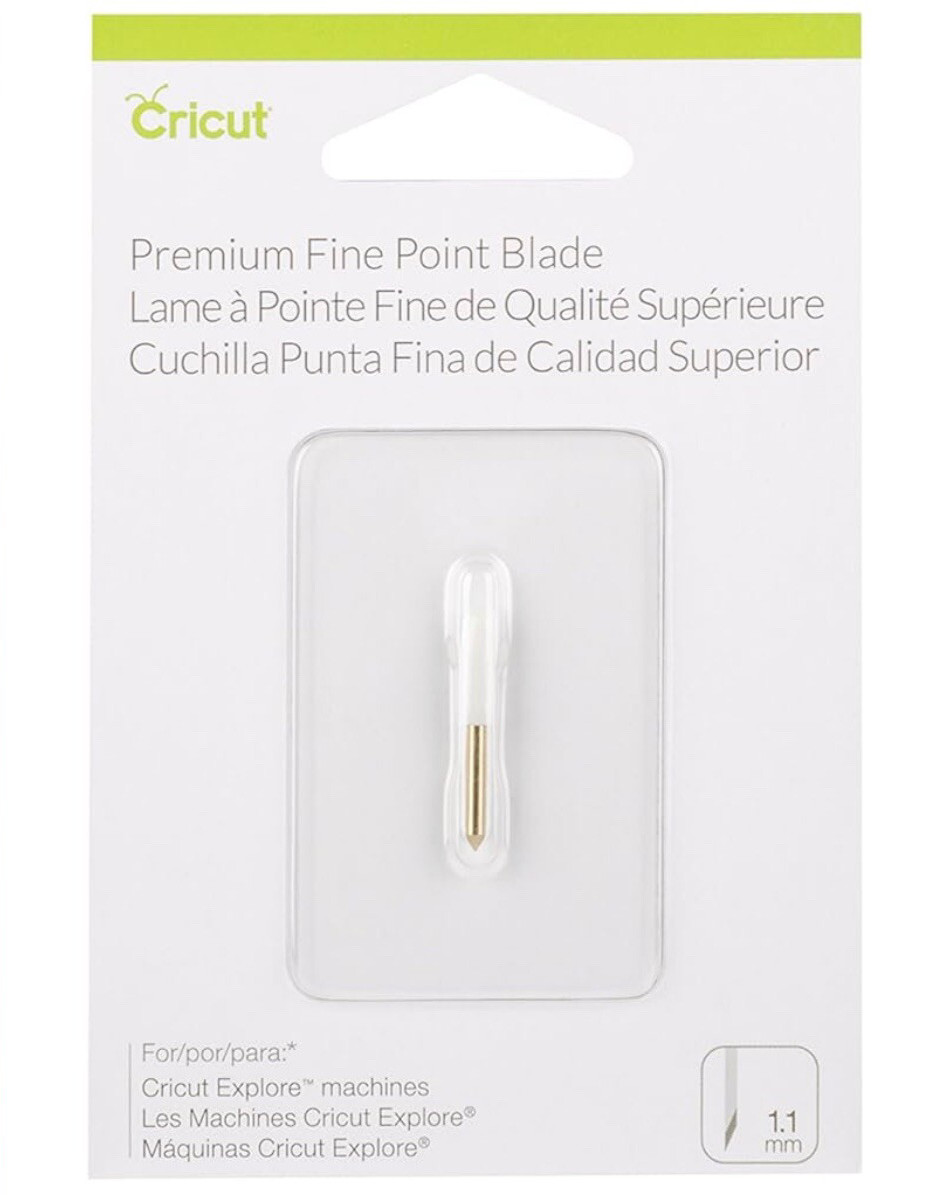 CRICUT PREMIUM FINE POINT BLADE 1.1mm 2002516 CRICUT EXPLORE BRAND NEW FREE S/H CRICUT PREMIUM FINE POINT BLADE 1.1mm 2002516 CRICUT EXPLORE BRAND NEW FREE S/H
