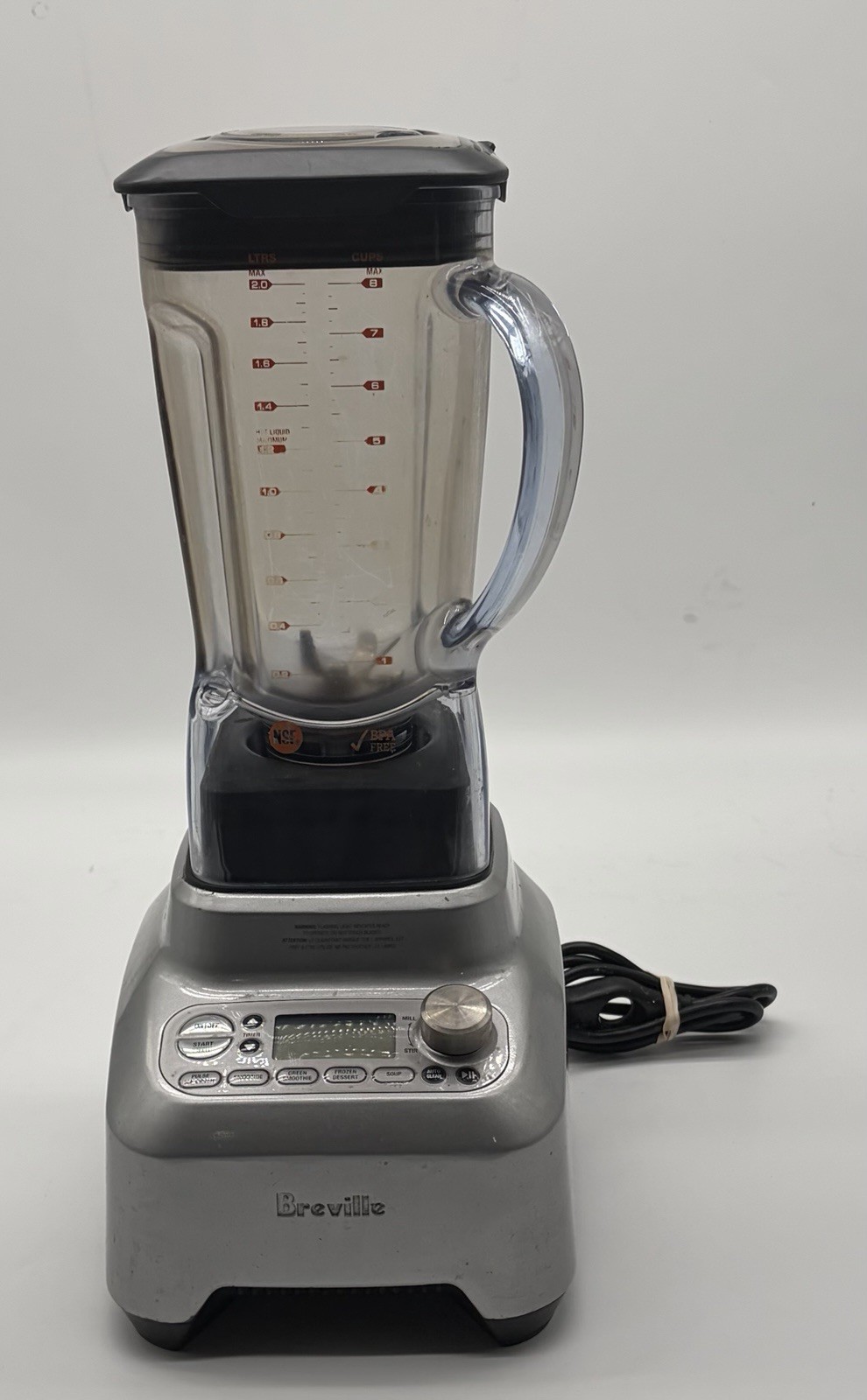 Breville BBL910XL Stainless Steel Countertop Blender | Tested