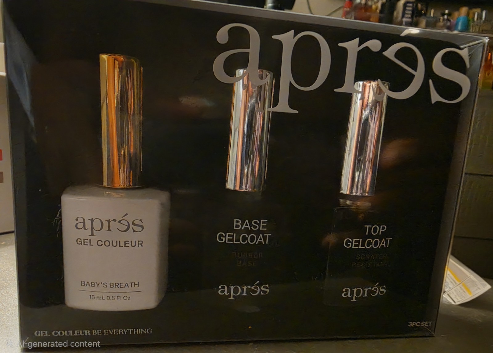 Aprés Gel Couleur Kit 3pc Aprés Gel Couleur Kit 3pc