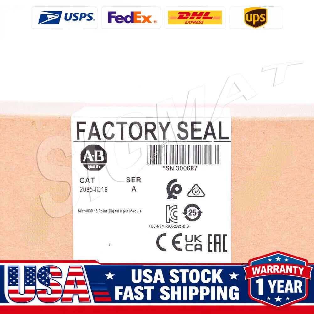 2022 Newest Allen-Bradley 2085-IQ16 Micro800 16 Point Digital Input Module
