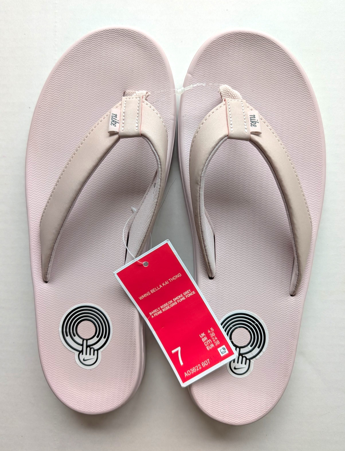 Nike Bella Kai Thong Women\'s Flip-Flops Rose Pink Size US 7 BNWT