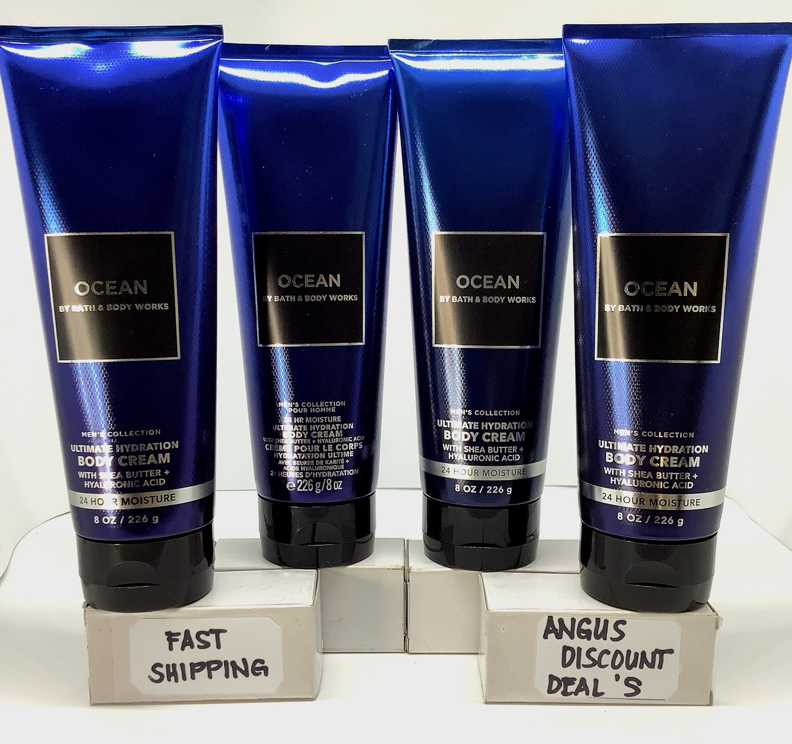 OCEAN 4 PCS, Ultimate Hydration BODY CREAM 8oz, Bath & Body Works , NEW