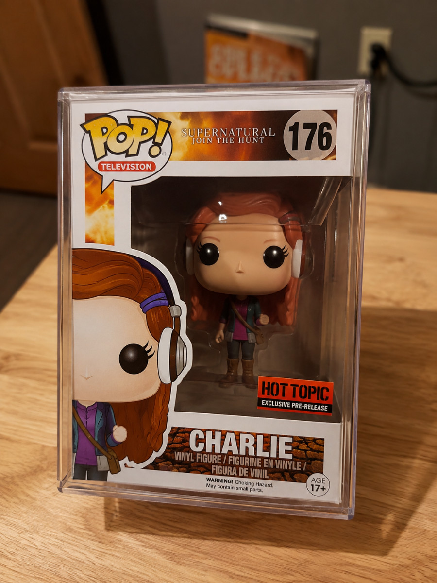 Funko Pop Supernatural Charlie #176 Hot Topic Exclusive Pre-Release Funko Pop Supernatural Charlie #176 Hot Topic Exclusive Pre-Release