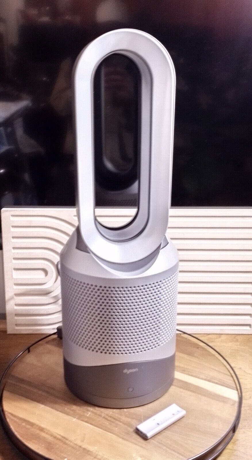 Dyson HP01 Pure Hot + Cold Link Connected Air Purifier Heater Silver w/ Remote