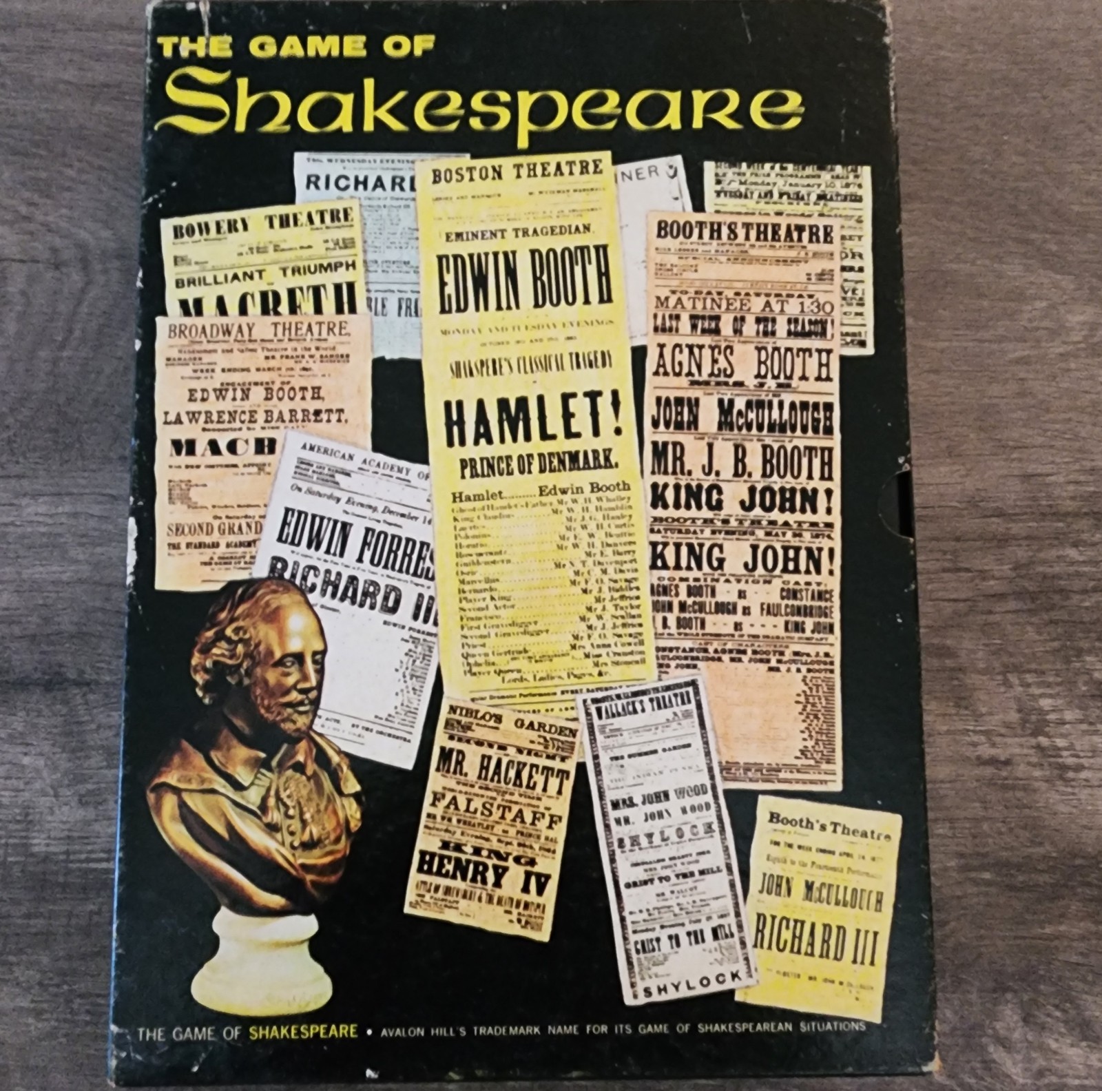 Vth The Game Of Shakespear Bookcase Edition 1966 - Complete In Box