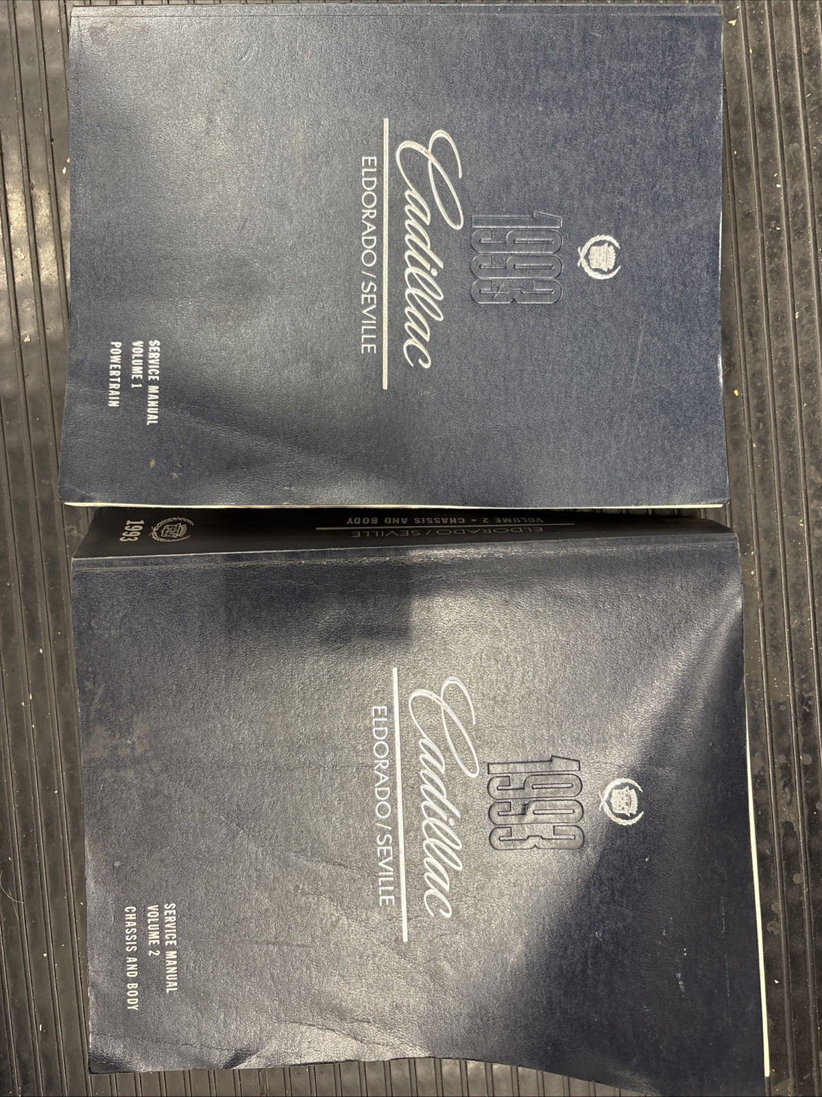 1993 Cadillac Elderado Seville Service Manual Set Powertrain Chassis And Body