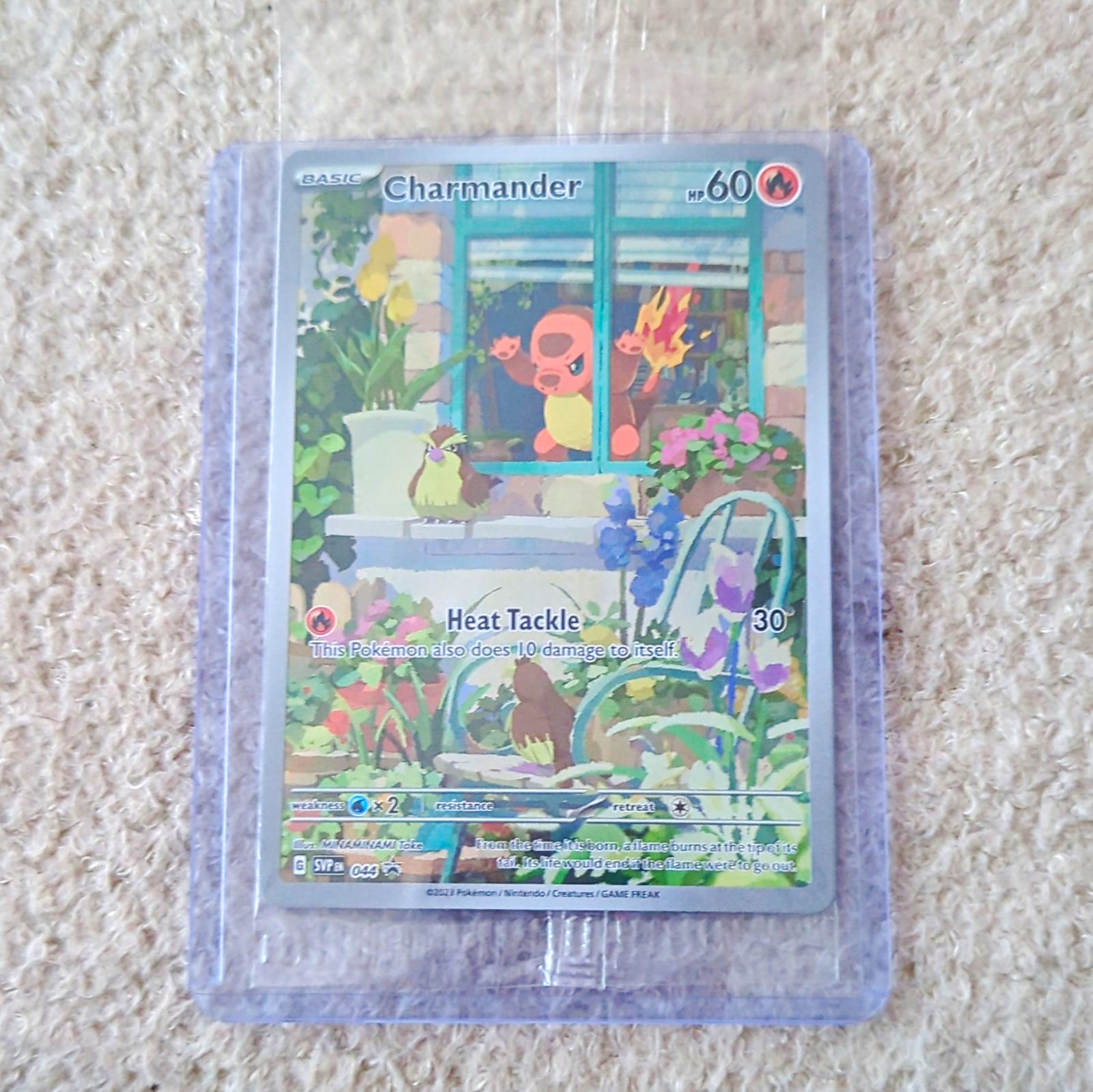 The Pokemon Company Pokemon TCG Charmander 044/165 SV 151 IR Holo 60 HP EN 2023 The Pokemon Company Pokemon TCG Charmander 044/165 SV 151 IR Holo 60 HP EN 2023