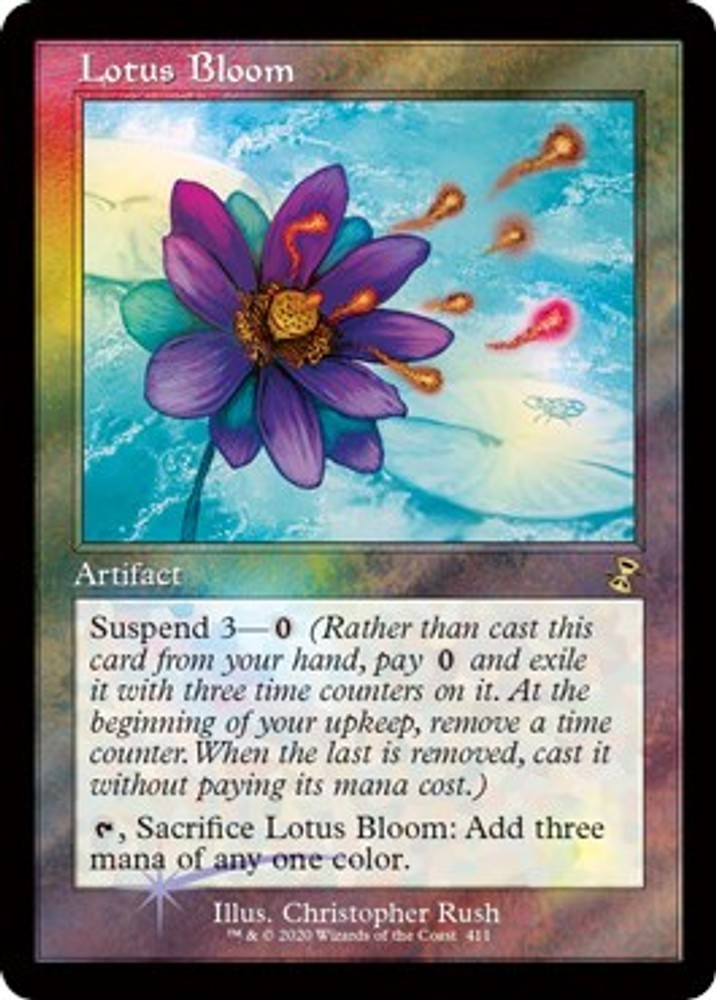 Lotus Bloom #411 *Foil* (LP) Launch Party & Release Event Promos (LARP) MTG