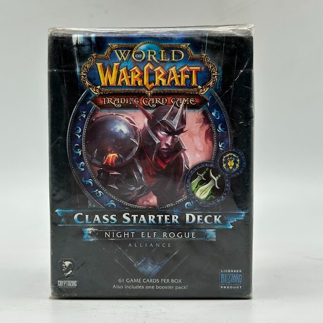 World of Warcraft TCG 2013 Class Starter Deck Night Elf Rogue Factory Sealed