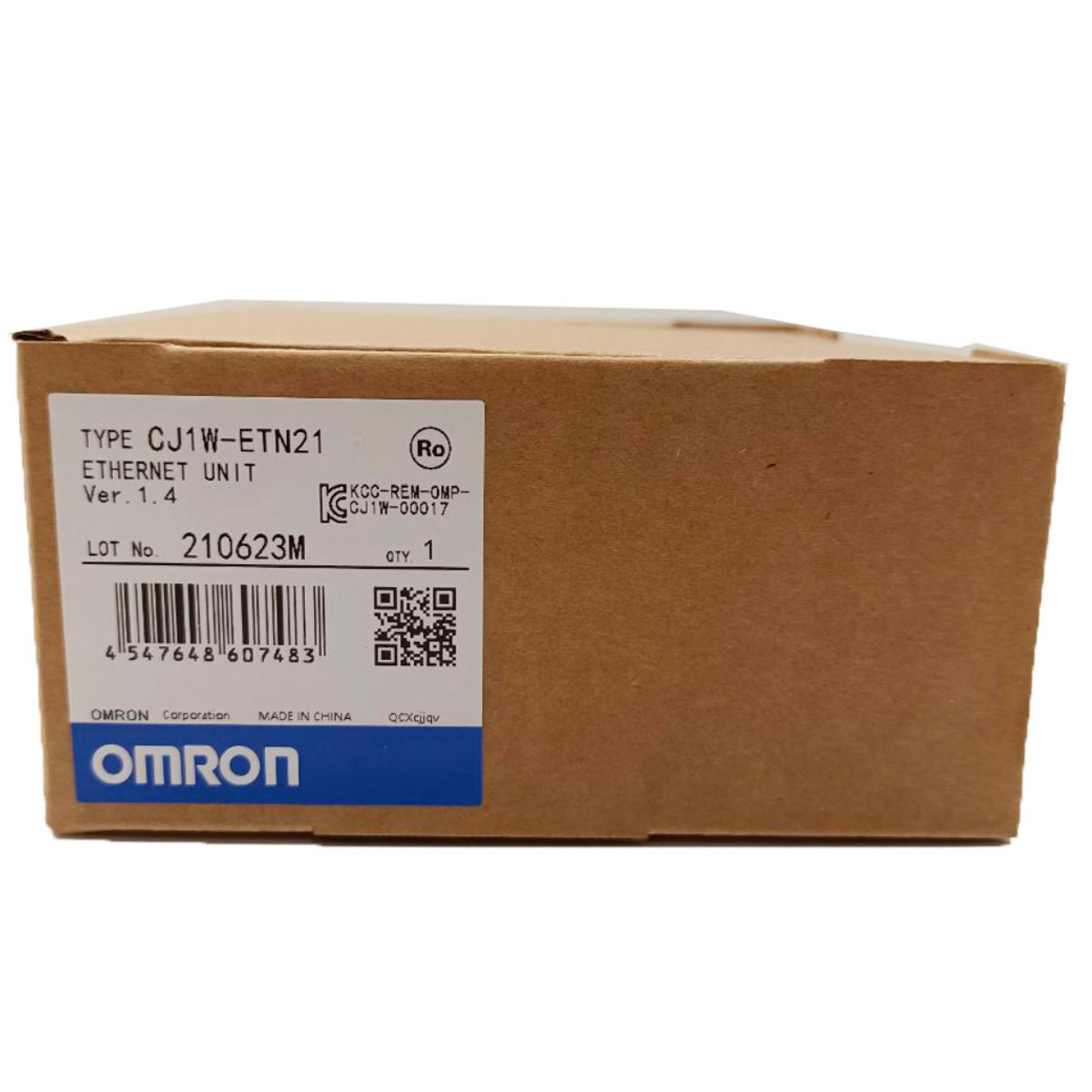 1PCS New Omron CJ1W-ETN21 CJ1WETN21 ETHERNET UNIT PROGRAMMABLE CONTROLLER