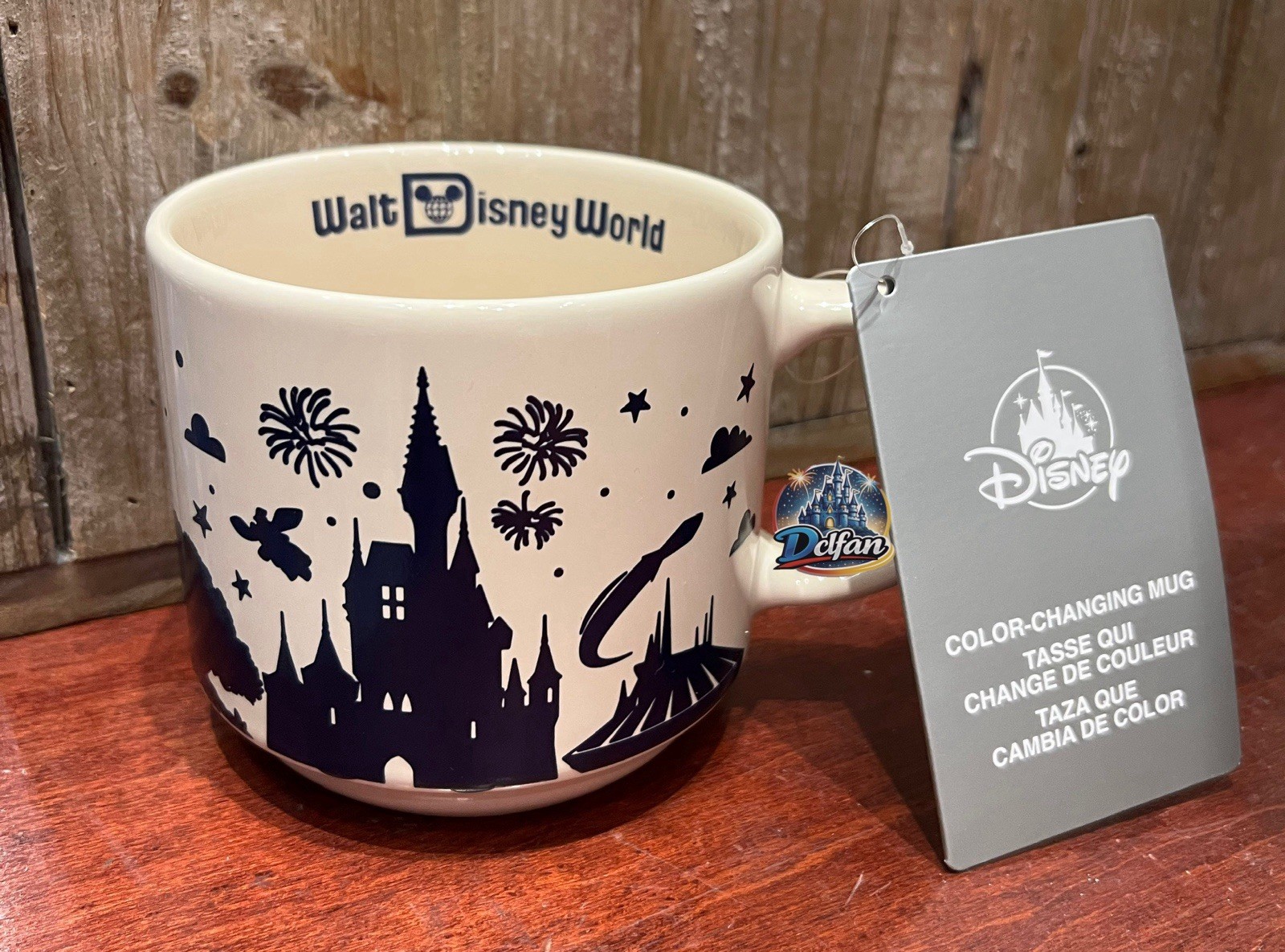 Disney Parks WDW Color Changing Mug 22oz NEW Disney Parks WDW Color Changing Mug 22oz NEW