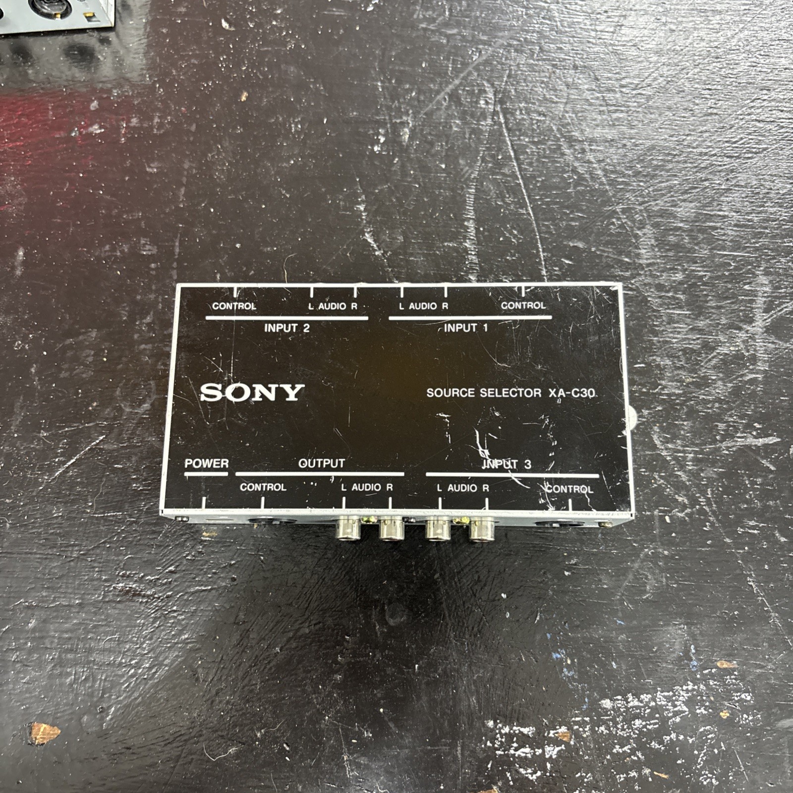 Sony XA-C30 Source Selector vintage nice shape working 