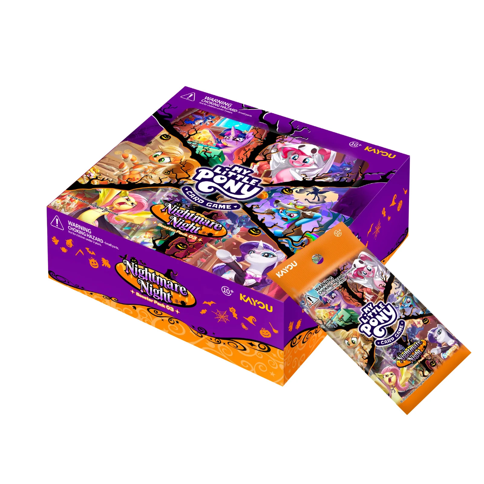Kayou - My little Pony: Nightmare Nights Booster Box (20 packs) - New Sealed