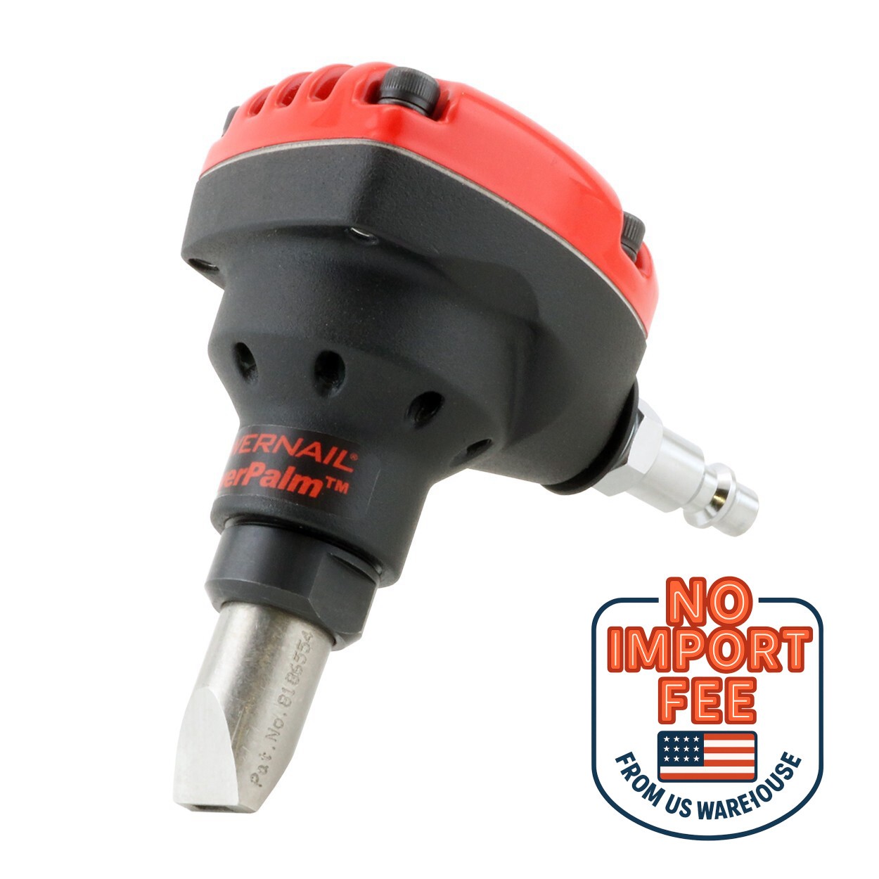 Powernail PALM001 Power Palm 18/16-Gauge Pneumatic Palm Nailer for Floors (NEW)