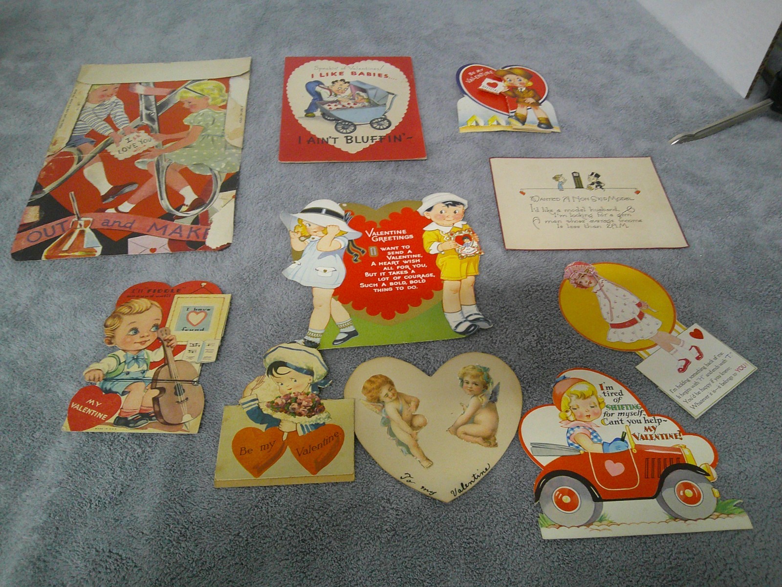 Vintage Valentine Cards - car_923182 Vintage Valentine Cards - car_923182