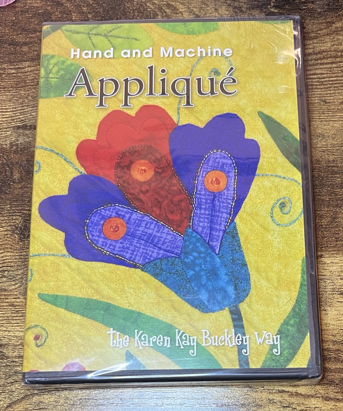 Karen Kay Buckley Hand and Machine Applique Way DVD Art Crafts Sewing Fabric NEW Karen Kay Buckley Hand and Machine Applique Way DVD Art Crafts Sewing Fabric NEW
