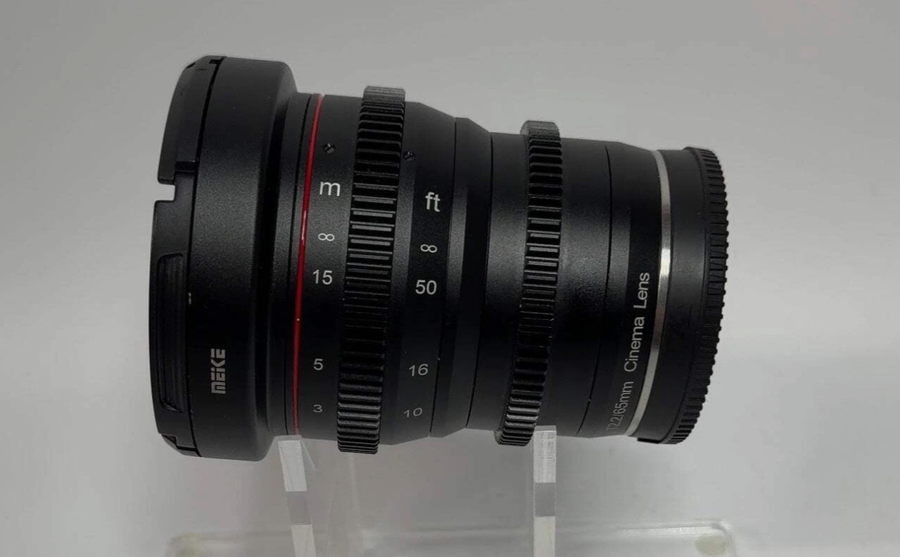 Meike Cinema Lens 65mm f/2.2 For Sony E-Mount Manual Lens