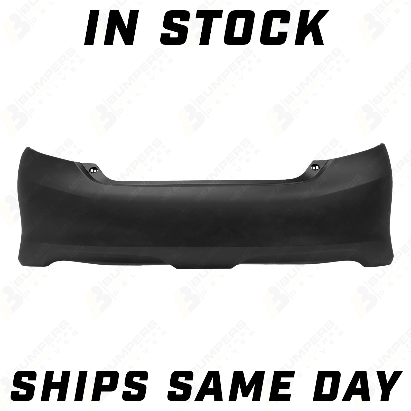 NEW Primered Rear Bumper Direct Replacement for 2012 2013 2014 Toyota Camry SE