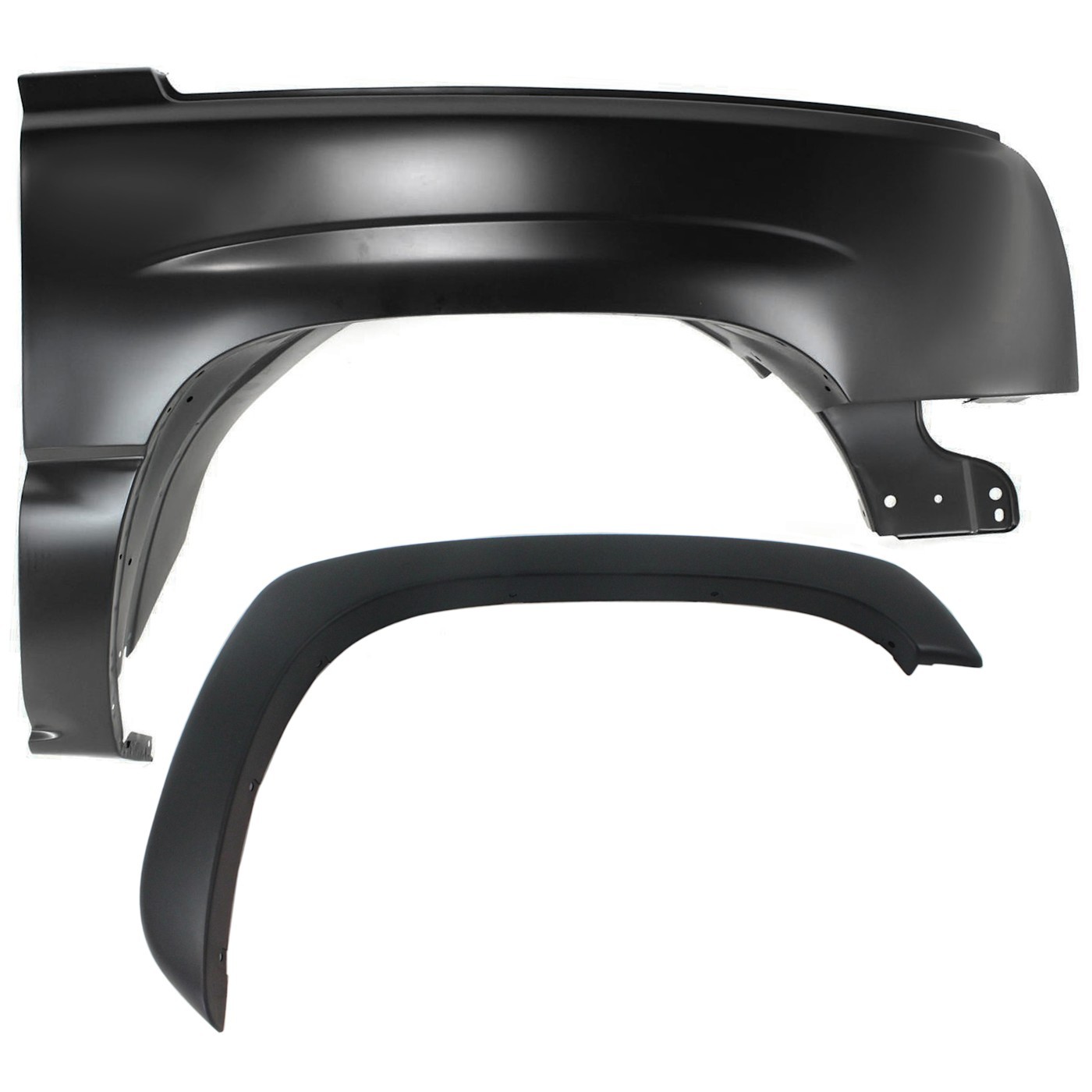Fender Kit For 2003-2006 Chevy Silverado 1500 Silverado 3500 Front Passenger RH