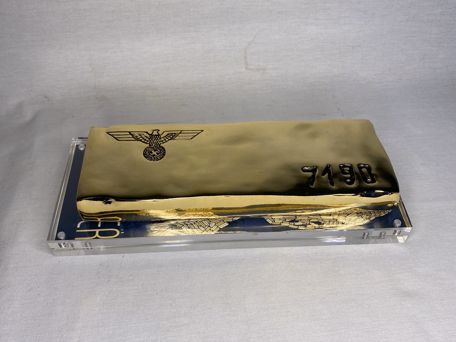 007 James Bond, Goldfinger, Real Prop Replica, Lake Toplitz Hoard Gold Bar