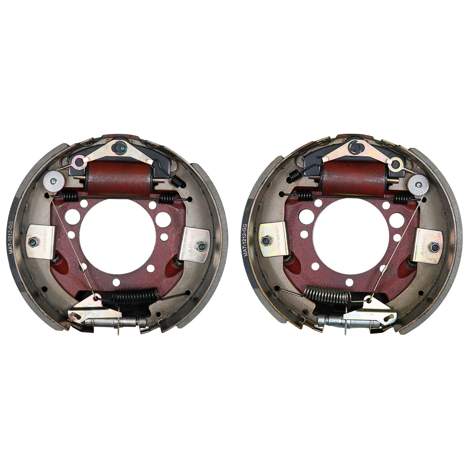 Pair 12K-16K Trailer Hydraulic Brakes 12.25x5 LH RH Set