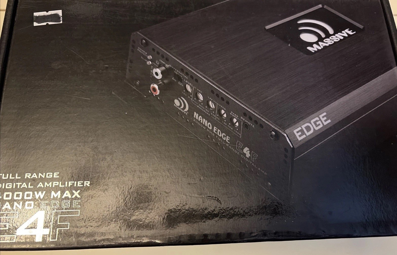 NIB Massive E4F Nano Edge 4000w Digital Amplifier Class D