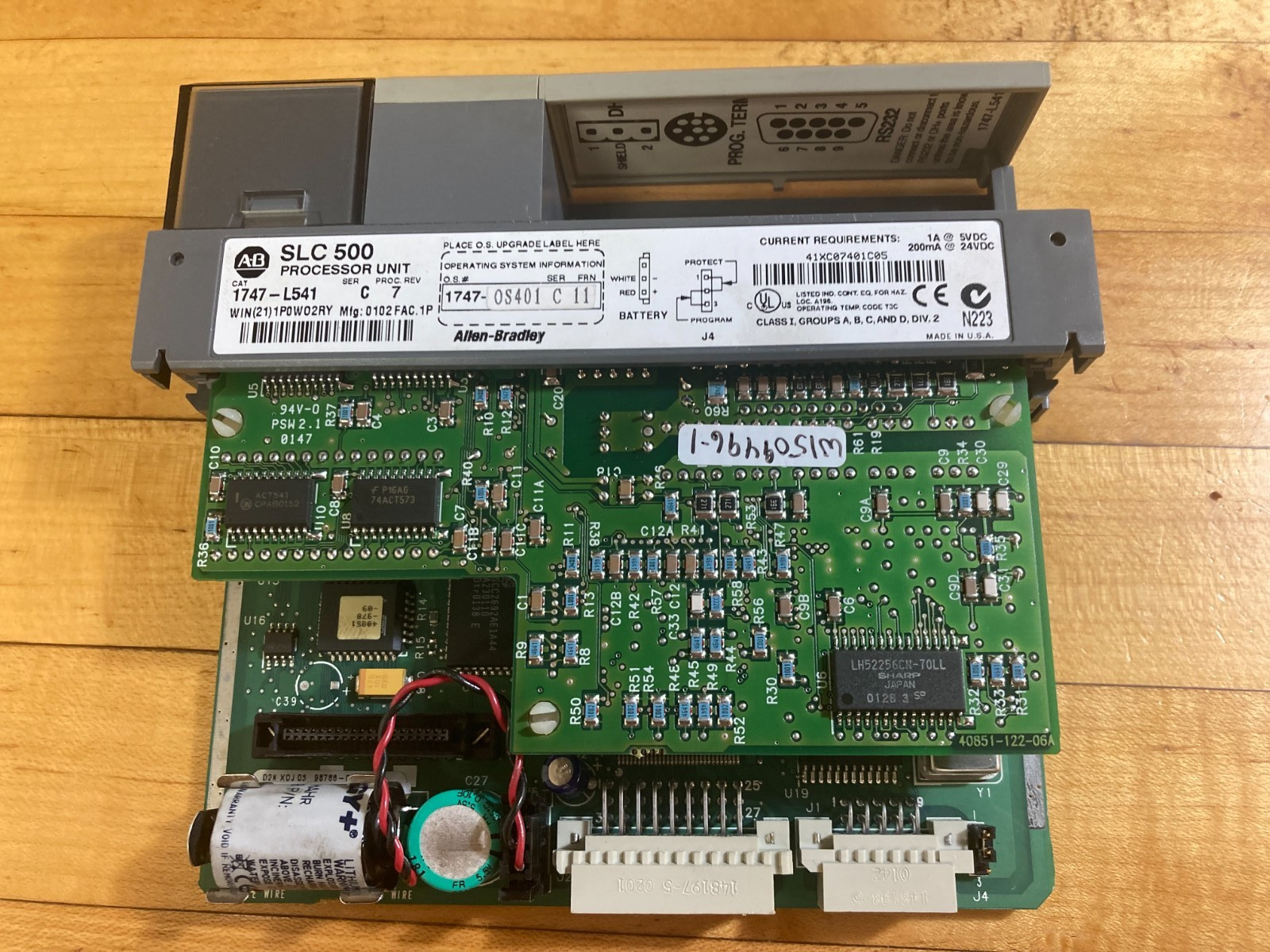 Allen-Bradley SLC 500 Processor Unit 1747-L541 PLC Controller - NO BOX