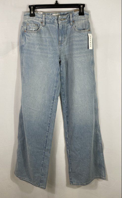 PacSun Women\'s Velma Light Wash Wide Leg High Rise Cotton Denim Jeans NWT Sz 25