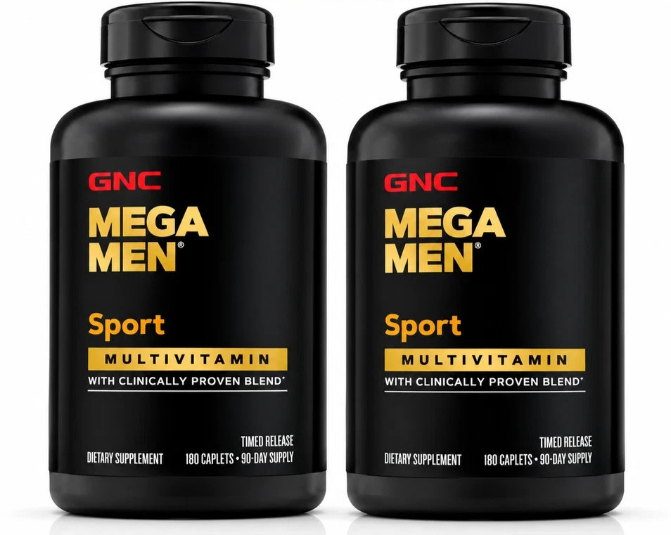 2 Pack Men's Sport Multivitamin Supplement Daily Energy & Wellness – 180 Tab 2 Pack Men's Sport Multivitamin Supplement Daily Energy & Wellness – 180 Tab