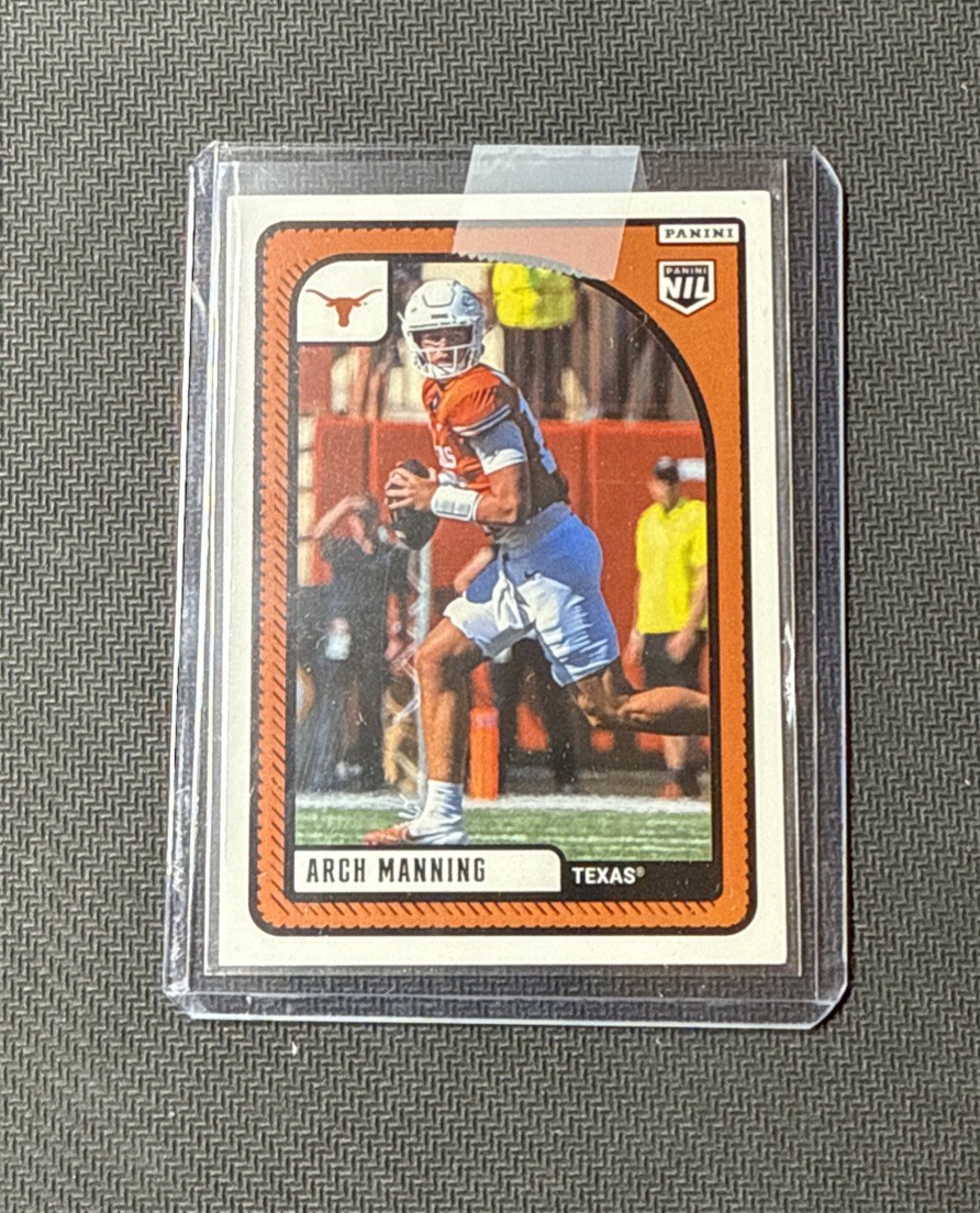 Arch Manning 2024 Panini Rookie RC NIL Texas Longhorns Arch Manning 2024 Panini Rookie RC NIL Texas Longhorns