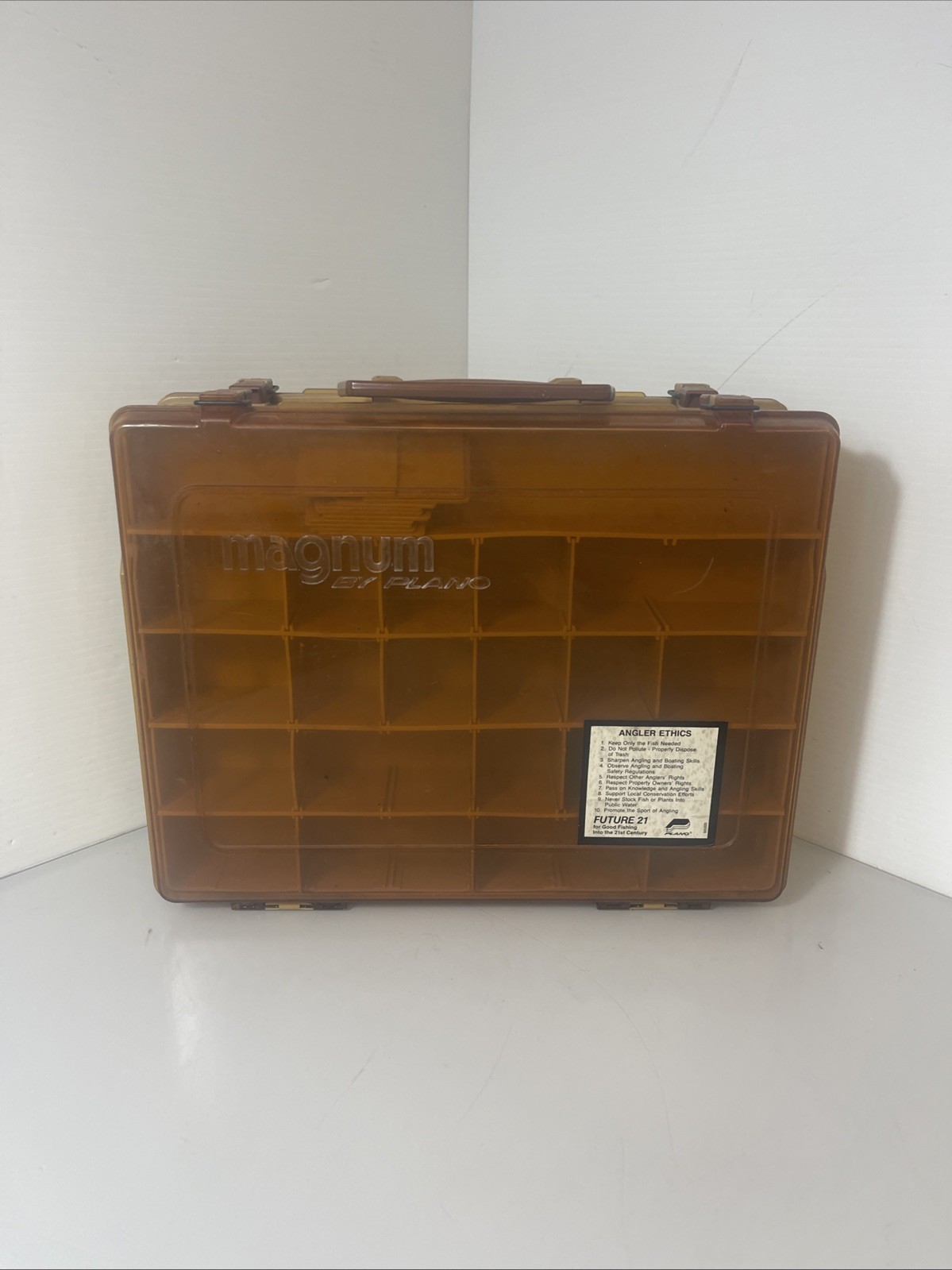 Vintage Magnum by Plano 1152 Double-Sided Tackle Box USA 15x12x5\