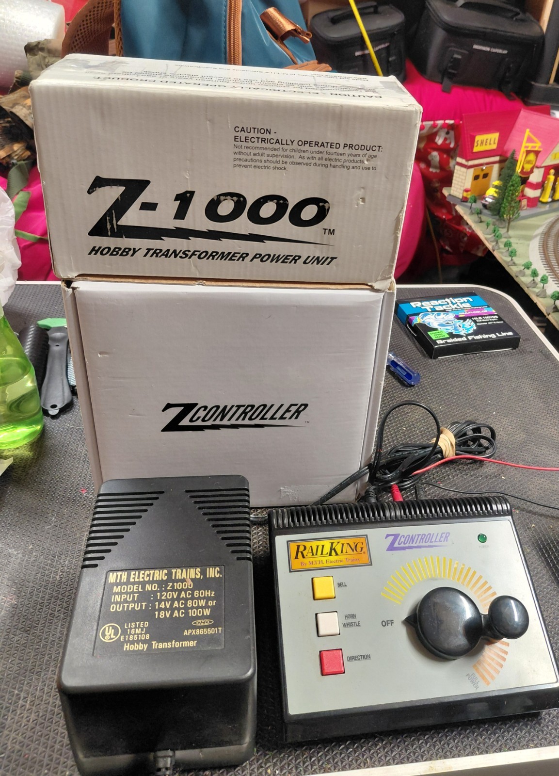 MTH Z-1000 Transformer AC Power Brick Controller Rail King Train Pack O Gauge